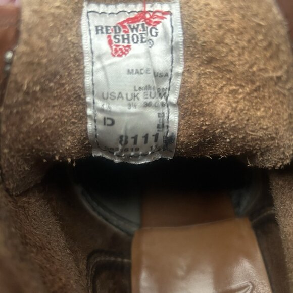 Red Wing 8111 Iron Ranger Work Boots Mens 4.5 D - Picture 4 of 12